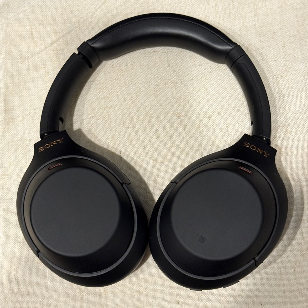 Sony WH-1000XM4 Black Noise Cancelling ANC Headphones